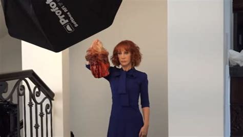 did kathy griffin break the law with her photo of a decapitated trump