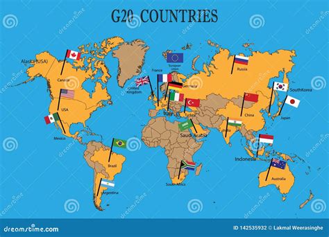 world map    countries  flags vector illustration