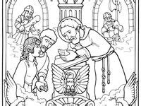 saints coloring pages