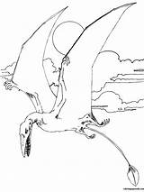 Coloring Jurassic Pages Pterosaurs Pterodactyl Dinosaurs Dinosaur Rhamphorhynchus Flying Pterosaur Rex Drawing Color Printable Print Indominus Animals Coloringpagesonly Getdrawings Tarbosaurus sketch template