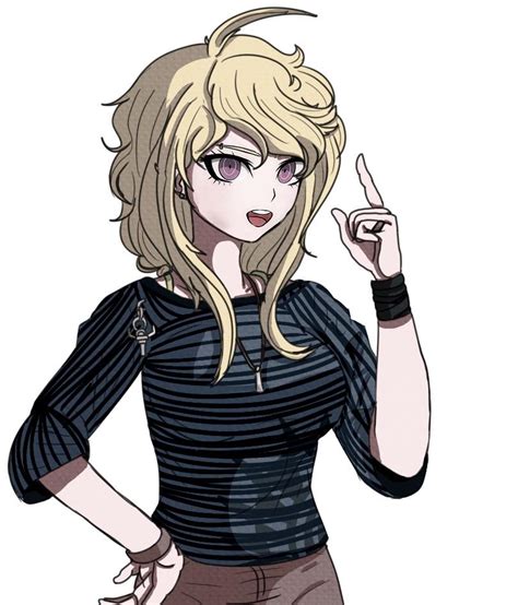 kaede with rantaro s outfit and hairstyle