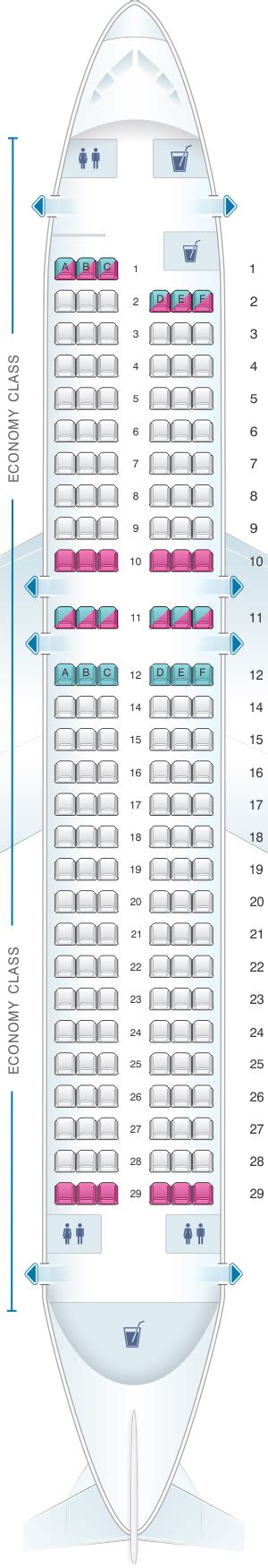 aircraft seating chart