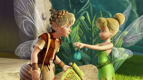 The Lost Treasure Cartoon Disney Tinker Bell And Terence Screen Picture