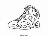Coloring Pages Sneaker Shoes Jordan Nike Sneakers Own Dunks Retro Drawings Doodles sketch template