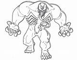 Venom Spiderman Scribblefun sketch template