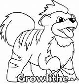 Growlithe Arcanine Primeape Tudodesenhos Sketchite Pokemons sketch template