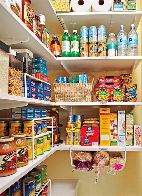 organize  pantry  zones  simple effective food storage