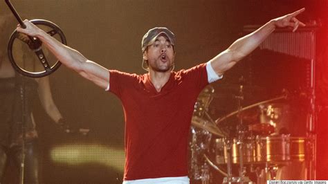 enrique iglesias recovering  drone accident  concert huffpost