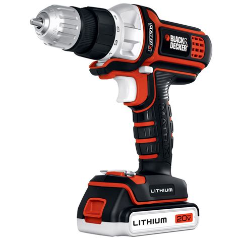 amazoncom black decker bdcdmt  volt max lithium ion matrix cordless drill home improvement