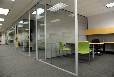 glass cubicles   cubicle room divider glass wall
