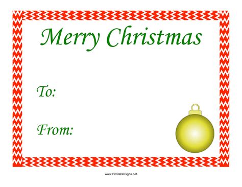 merry christmas gift card template