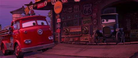 pixar fan cars lizzie wradio bumper stickerwelcome