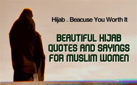 beautiful hijab quotes  sayings  muslim women