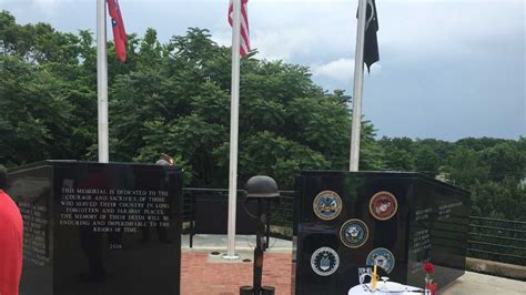 memorial to honor fallen soldiers complete