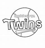 Twins Coloring Pages Minnesota Print Baseball Printable Search Getcolorings Again Bar Case Looking Don Use Find sketch template