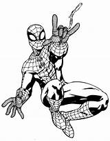 Spiderman Coloring Man Pages Printable Superhero Colouring Spider Kids Face Template Drawing Clipart Marvel Outline Print Super Cliparts Heroes Superheroes sketch template