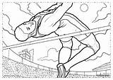 Atletismo sketch template