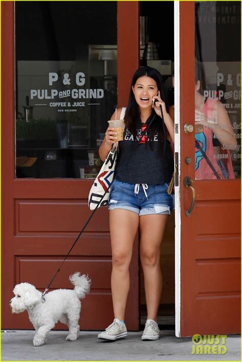 Gina Rodriguez Takes Her Adorable Pup For A Bike Ride Photo 3411946