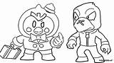 Brawl Stars Mr Coloring Pages Print Wonder Agent sketch template