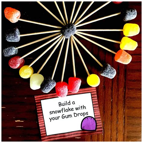 gum drop stem activities  printable gum drops stem