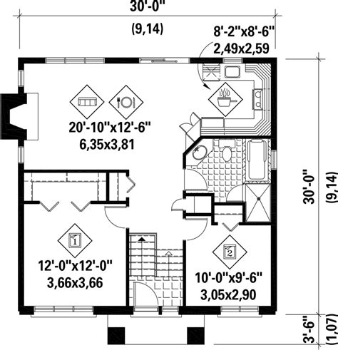 contemporary style house plan  beds  baths  sqft plan   floorplanscom