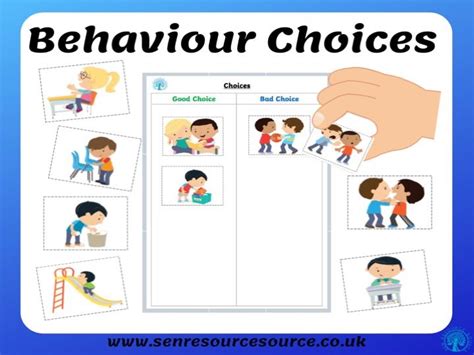 good  bad choices version  teaching resources