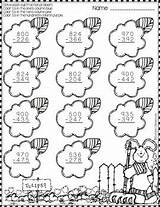 Subtraction Digit Regrouping Color Code Spring Printables Worksheets Math Grade Classroom Preview Teacherspayteachers Copper Choose Board sketch template