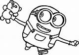 Minion Coloring Pages Evil Getcolorings Printable sketch template