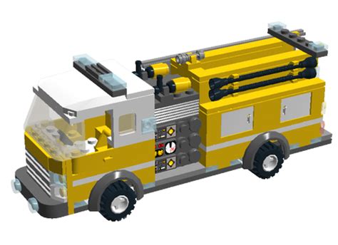 lego ideas american fire engine