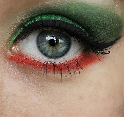 Attempted Poison Ivy Eye Makeup Via Tumblr Image 1286620 By