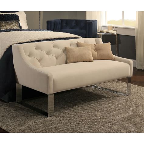 republicdesignhouse upholstered bedroom bench reviews wayfair