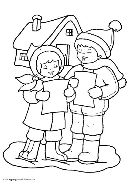 winter holidays coloring pages coloring pages printablecom