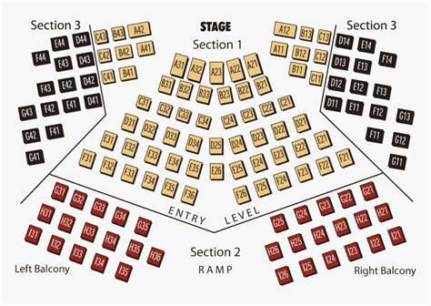 att concert seating chart