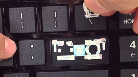 replace keyboard key  toshiba   fix laptop