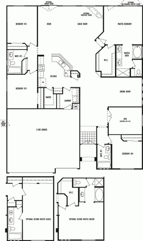 floor plans  dr horton homes  home plans design
