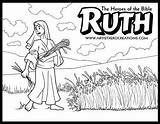 Coloring Bible Ruth Pages Heroes Kids Story School Book Samuel Sunday Crafts Church Sheets Children Preschool Activities Colouring Books Printable sketch template