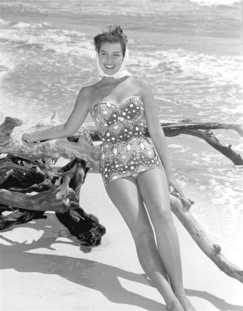 Florida Memory Kathy Magda Models A Bathing Suit On The