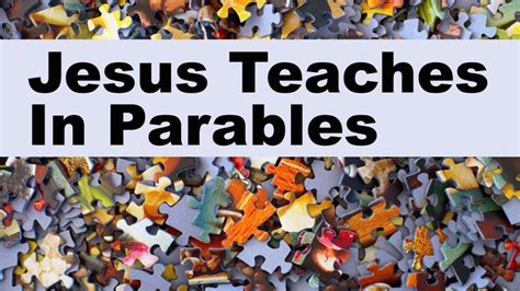 jesus teaches  parables parables teaching jesus