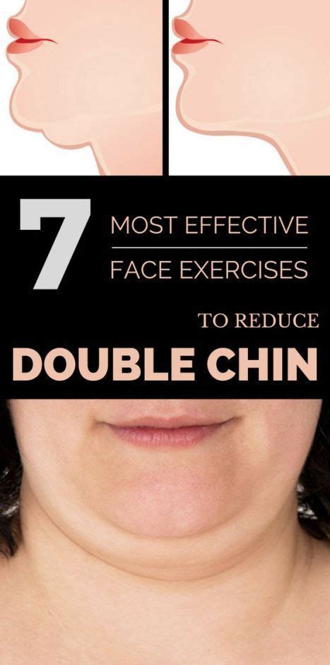 7 most effective face exercises to reduce double chin ejercicios
