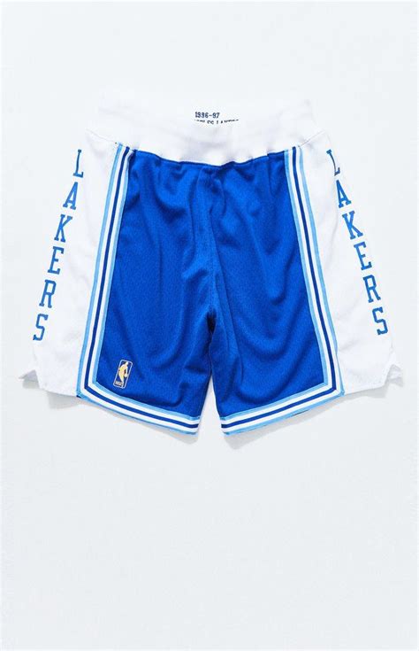 Trillest Nipsey Hussle La Lakers Blue Swingman Basketball Shorts Size