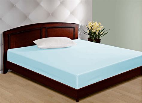 shop spellbind plain double bed mattress protector cover  shopclues