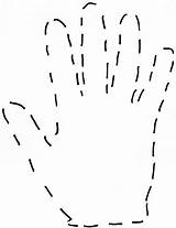 Hand Outline Clipart Template Printable Handprint Cliparts Fingers Library Glove Showing Scanner Clipartbest Outlined Monochrome Attribution Forget Link Don Clipground sketch template