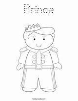 Coloring Prince Pages Princess Kids Print Little Cursive Twistynoodle Disney Favorites Login Add Noodle Ll Outline sketch template