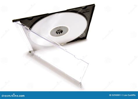 compact disc  case stock image image