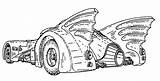 Batmobile 1989 Autoevolution sketch template