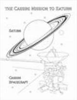 Coloring Pages Saturn Spacecraft Space Nasa Cassini Mission sketch template