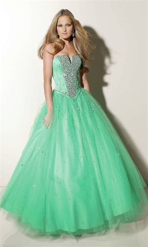 green ball gown prom dresses ball gown sequin embellished corset