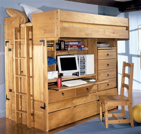 edgy adult loft beds  desk design ideas
