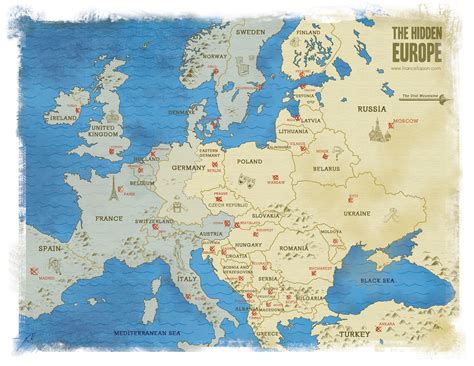 eastern europe   countries     hidden europe books work