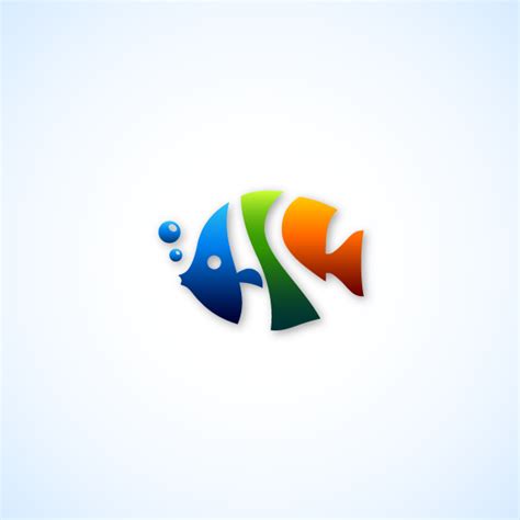 fish aquarium logo bevouliin